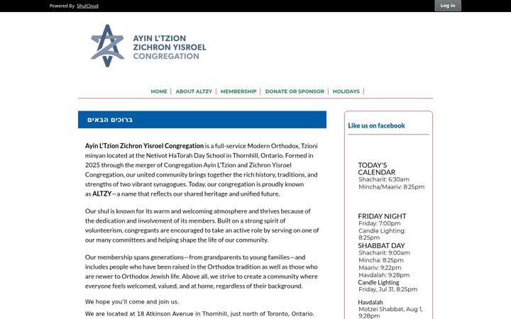 Screenshot of altzy.org