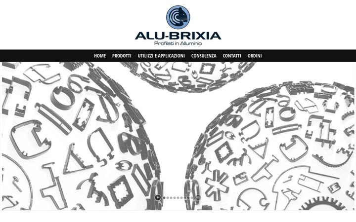 Screenshot of alu-brixia.it