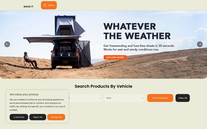 Екранна снимка на alu-cab.com