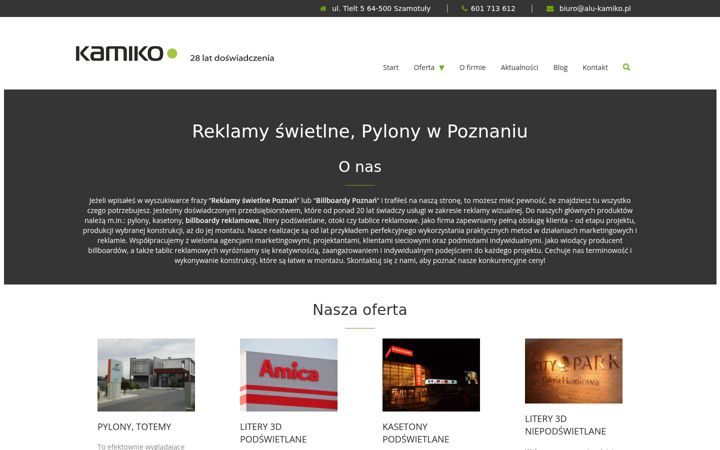 Screenshot of alu-kamiko.pl
