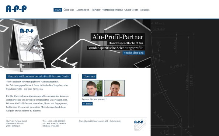Screenshot of alu-profil.info