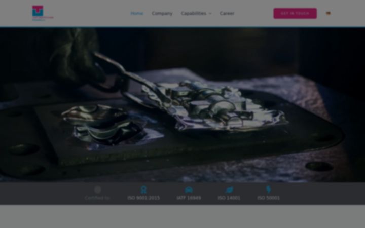 Screenshot of alu-uft.de