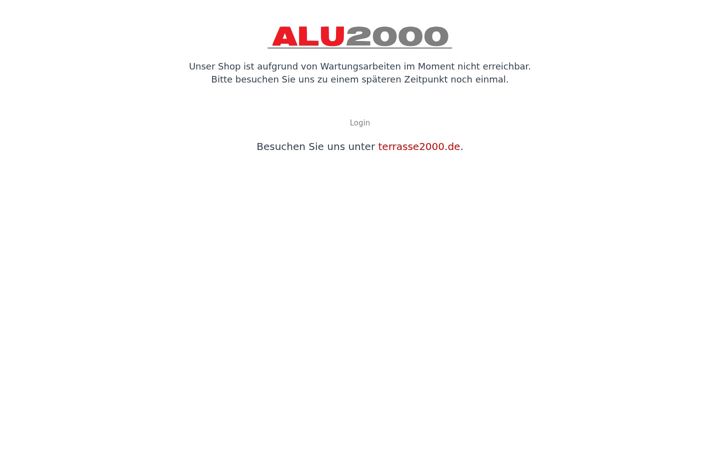 Screenshot of alu2000.de