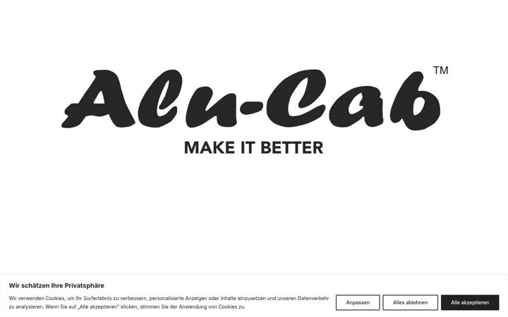 Screenshot of alucab-shop.de