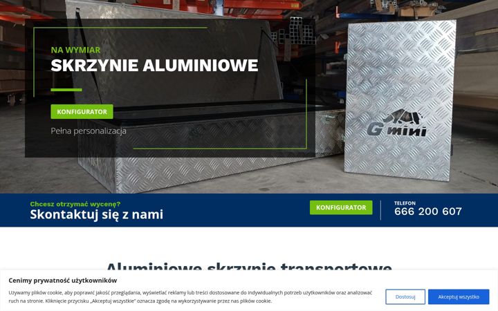 Screenshot of alucase.pl