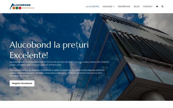 Screenshot of aluco.ro