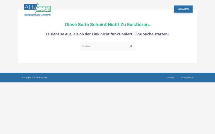 Screenshot of alucon.tech