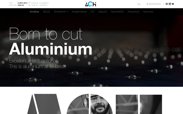 Screenshot of alucut.hu