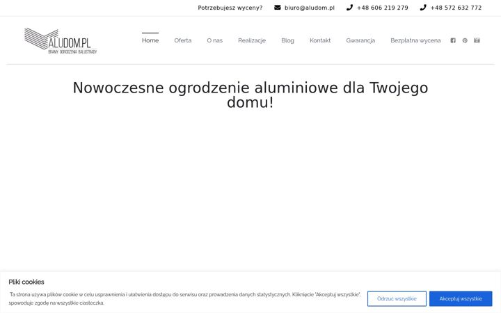 Ekraanipilt saidist aludom.pl