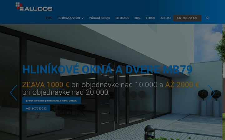 Ekraanipilt saidist aludos.sk