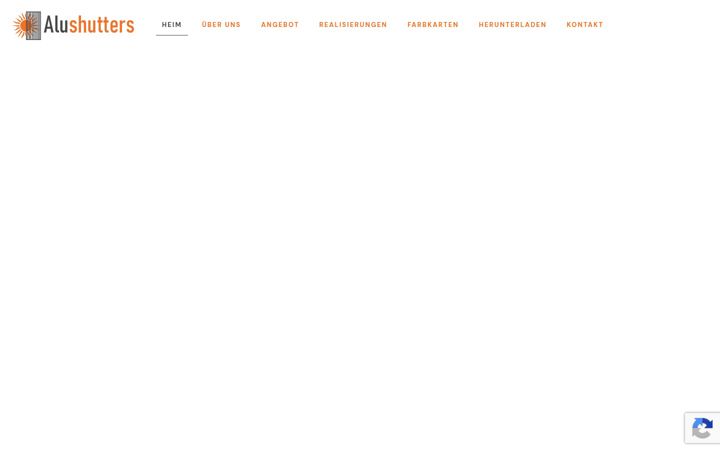 Screenshot of alufensterladen.eu