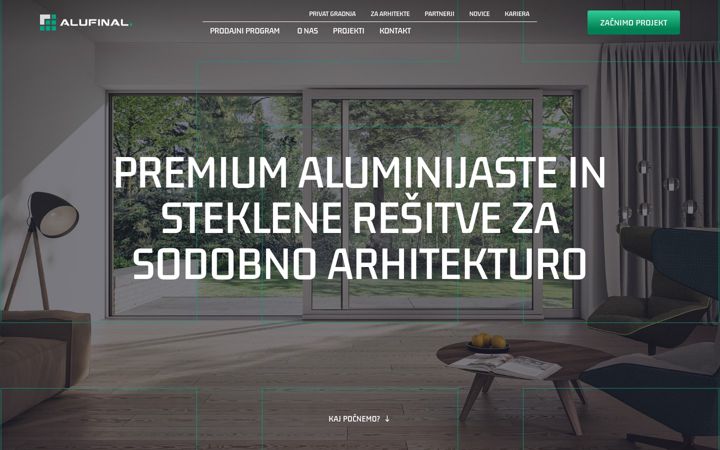 Screenshot of alufinal.si