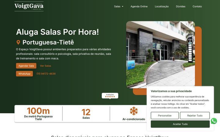 Skjámynd af alugaporhora.com.br
