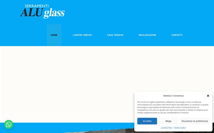Screenshot of aluglass.info