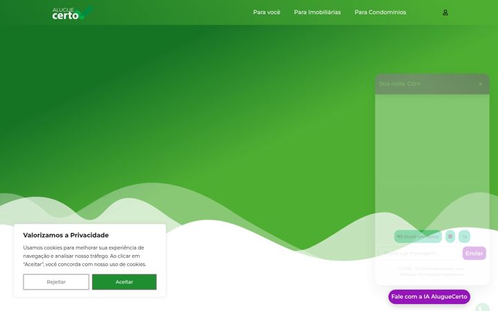 Screenshot von aluguecertobrasil.com.br