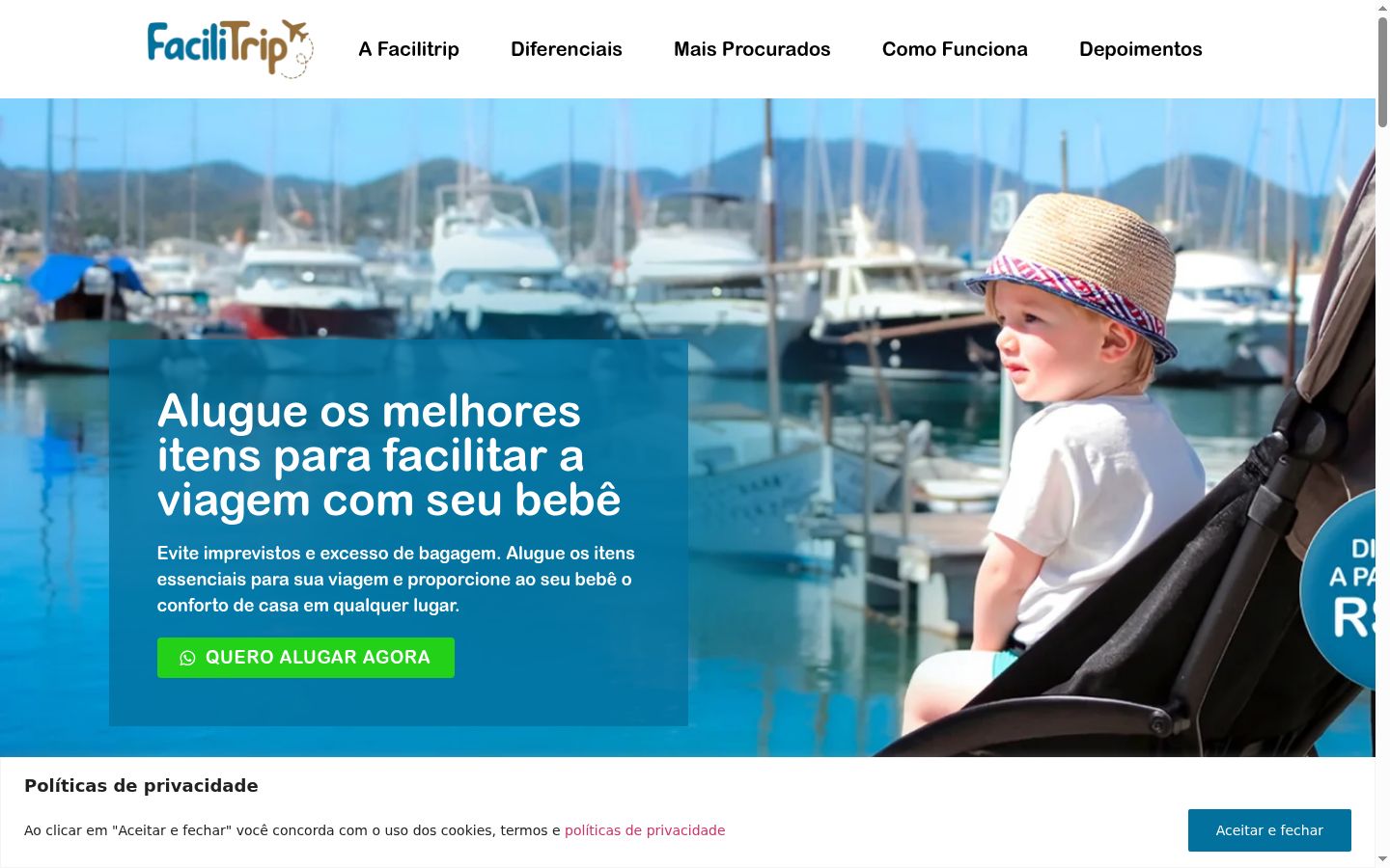 Screenshot tal-banner tal-kunsens muri qabel kwalunkwe interazzjoni