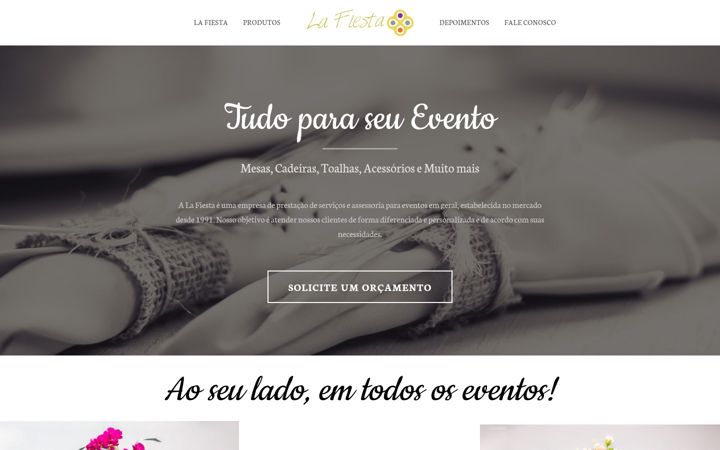 Screenshot of aluguelmesaecadeira.com.br