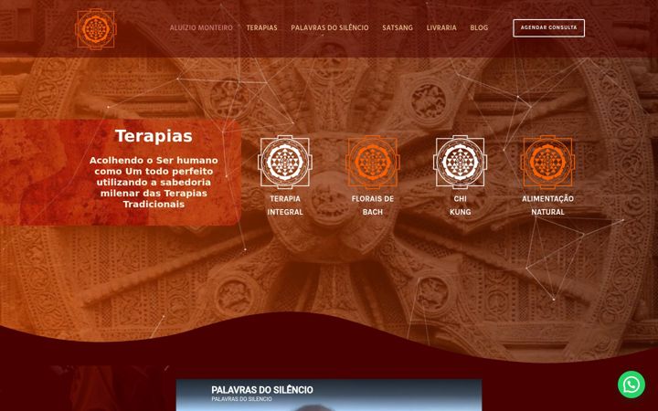 Skjermbilde av aluiziomonteiro.com.br
