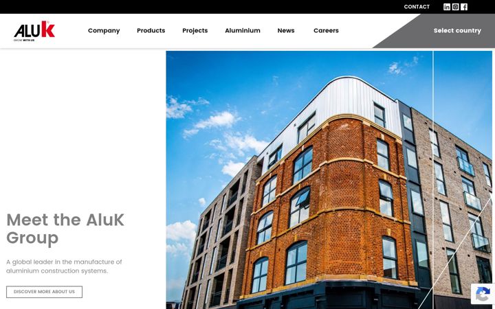 Skjermbilde av aluk.com