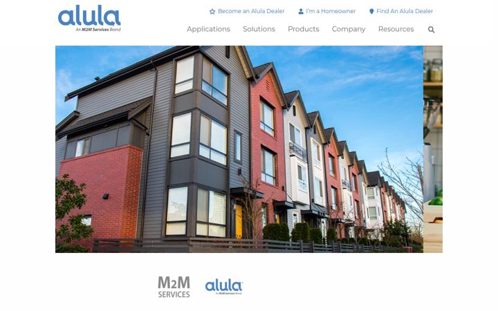 Screenshot of alula.net