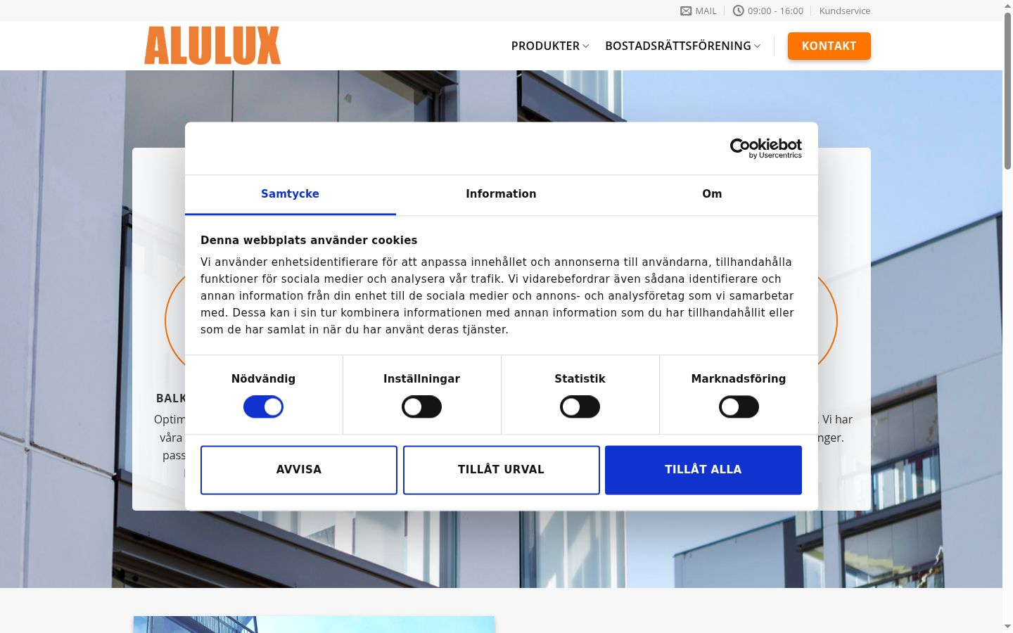Capture d'écran de la bannière de consentement affichée avant toute interaction