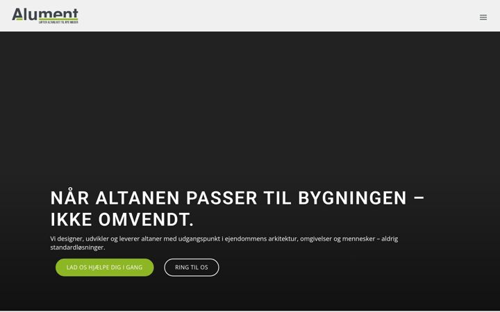 Captura de pantalla de alumentdk.dk