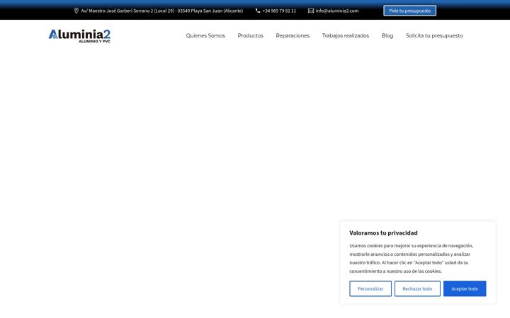 Screenshot of aluminia2.com