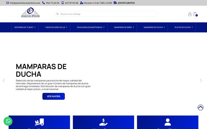 Képernyőkép: aluminio-carpinteria.com