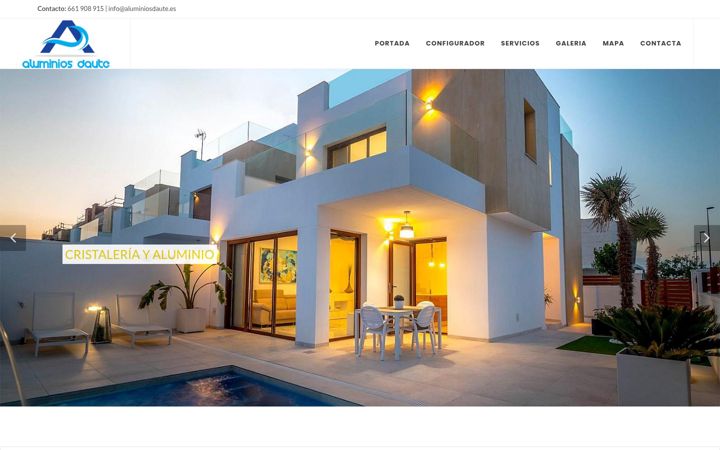 Screenshot of aluminiosdaute.es