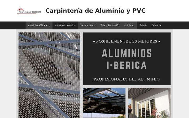 Screenshot of aluminiosiberica.com