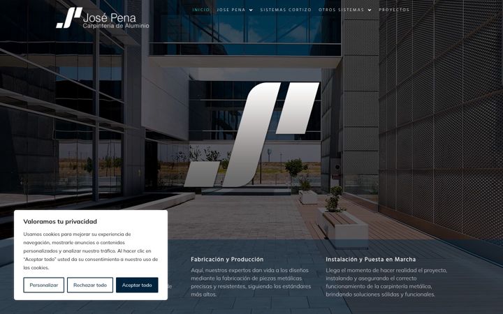 Screenshot of aluminiosjosepena.com