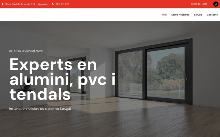 Screenshot of aluminisrumax.com