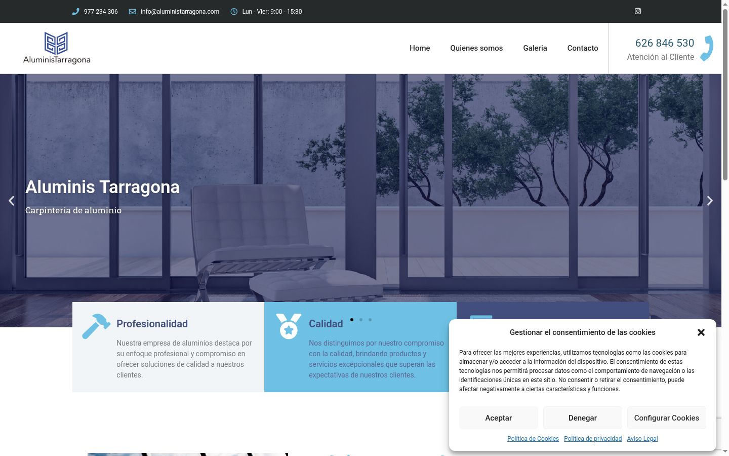Screenshot van de toestemmingsbanner zoals getoond vóór enige interactie