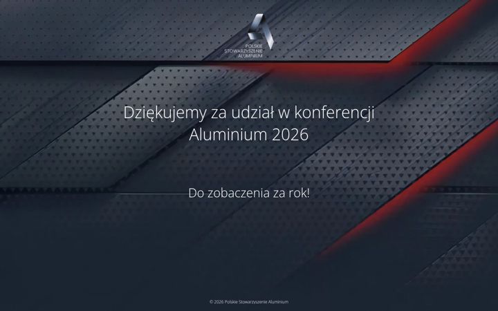 Captura de pantalla de aluminium2026.pl