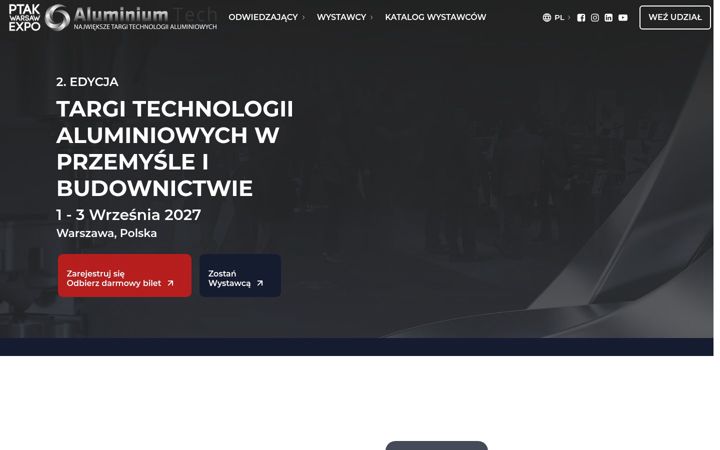 Captura de ecrã de aluminiumtechexpo.com