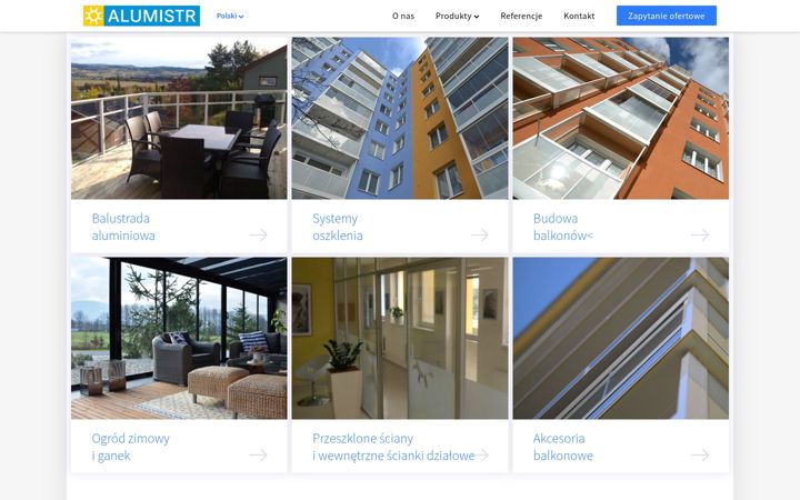 Screenshot of alumistr.pl