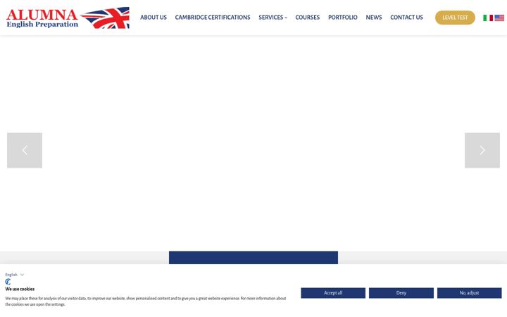 Screenshot of alumnaenglishcentre.it