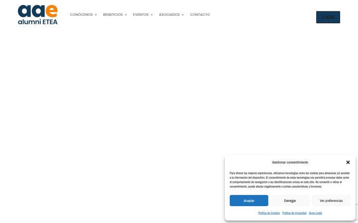 Posnetek zaslona alumnietea.com