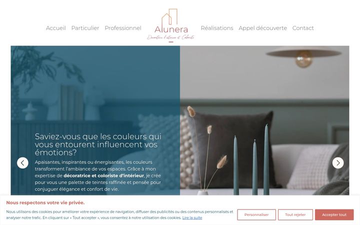 Screenshot di alunera.fr