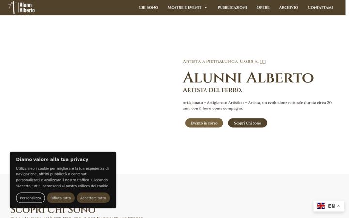 Ekrano kopija alunnialberto.com
