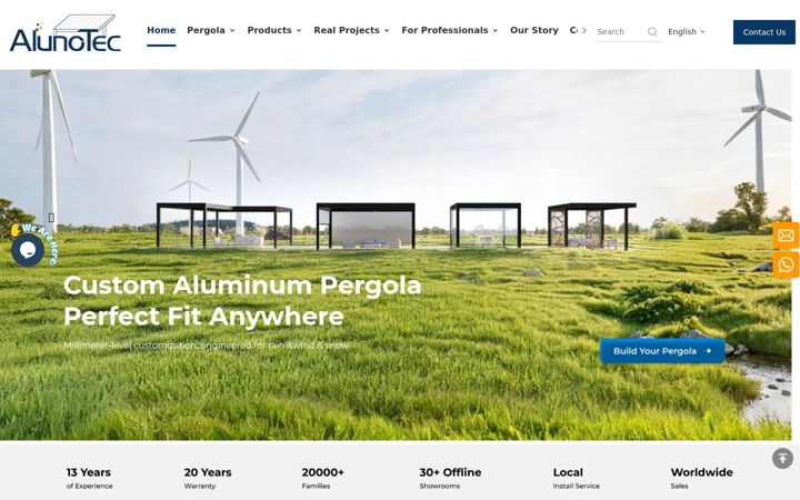 Zrzut ekranu alunotec.com
