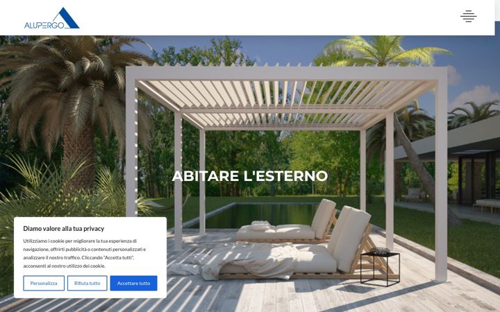 Screenshot of alupergo.it