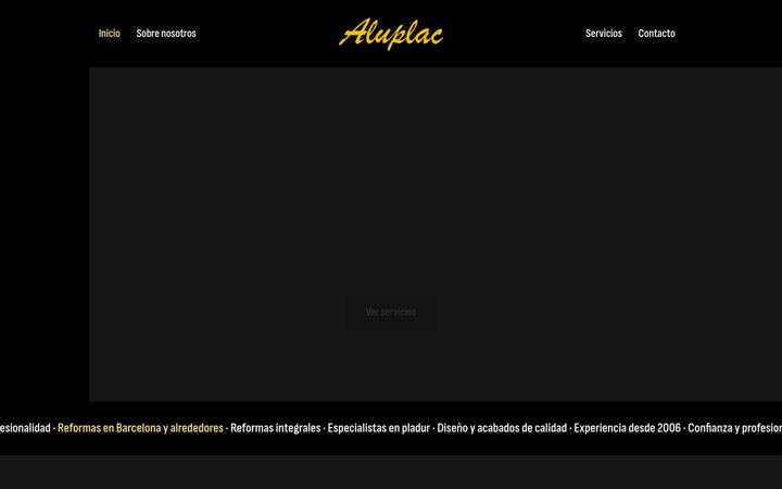 Kuvakaappaus sivustosta aluplac.com