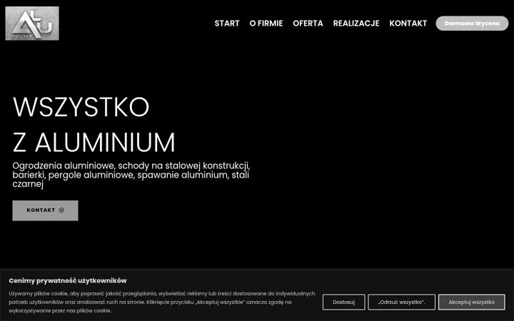 Kuvakaappaus sivustosta alupoint.pro