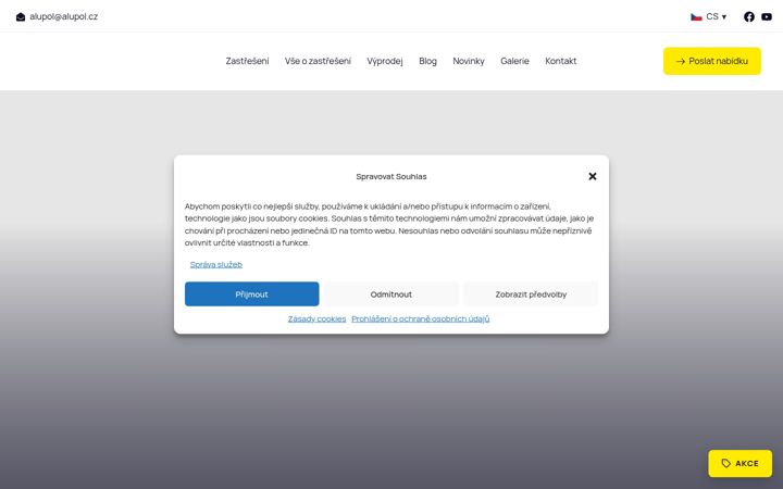 Screenshot of alupol.cz