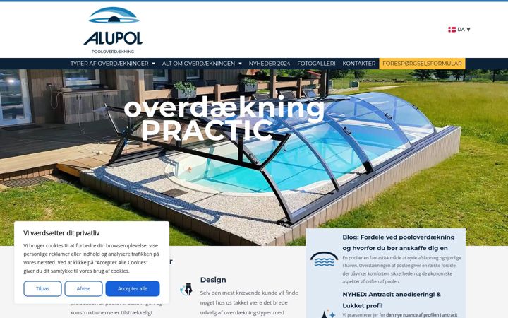 Screenshot of alupol.dk