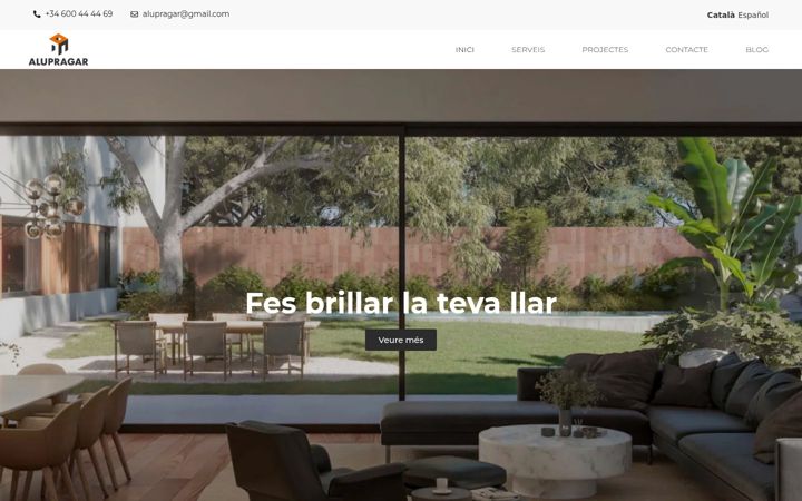 Screenshot of alupragar.com