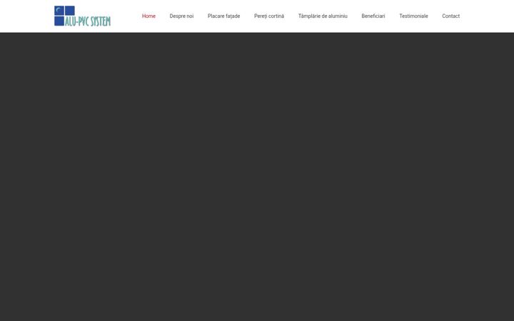 Screenshot of alupvc.ro