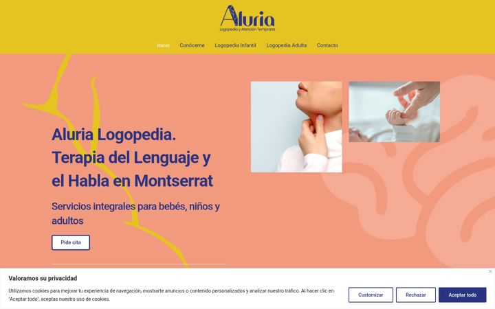 Screenshot van alurialogopedia.com