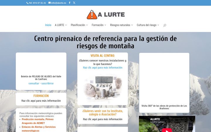 Screenshot of alurte.es